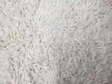 Load image into Gallery viewer, Tache Solid White Ivory 100% Cotton Chenille Runner, Doormats, All Area Rug