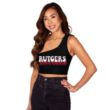 Load image into Gallery viewer, Rutgers Retro One Shoulder Top