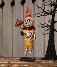 Load image into Gallery viewer, Circus Skelly | Halloween Decor | Bethany Lowe