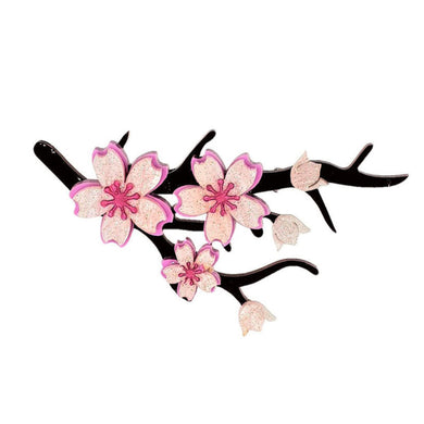 Sakura Cherry Blossom Brooch by Cherryloco