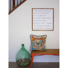 Load image into Gallery viewer, San Francisco City Hand-Embroidered Pillow by CatStudio