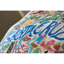 Load image into Gallery viewer, Santa Cruz Hand-Embroidered Pillow