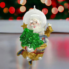 Load image into Gallery viewer, Santa in Space Suit Ornament by December Diamonds