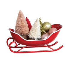 Load image into Gallery viewer, Metal Santa's Sleigh Display