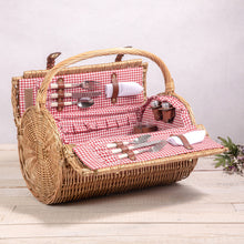 Load image into Gallery viewer, Barrel Picnic Basket