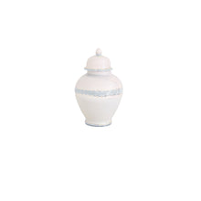 Load image into Gallery viewer, Scallop Ginger Jars in Hydrangea Light Blue