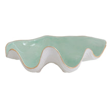 Load image into Gallery viewer, Clam Shell Bowl with 22K Gold Accent