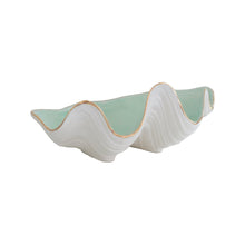 Load image into Gallery viewer, Clam Shell Bowl with 22K Gold Accent