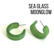 Load image into Gallery viewer, Moonglow Clara Hoop Earrings