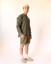 Load image into Gallery viewer, Waffle Henley Shirt