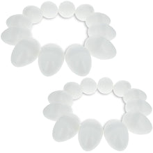 Load image into Gallery viewer, Set of 144 White Plastic Easter Eggs 2.25 Inches