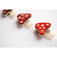 Load image into Gallery viewer, Set of 4 Mushroom Button Covers by Laliblue