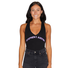 Load image into Gallery viewer, Stephen F. Austin SFA Black Bodysuit