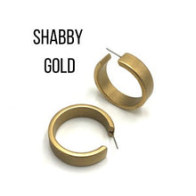 Load image into Gallery viewer, Portland Frosted Lucite Hoop Earrings
