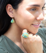 Load image into Gallery viewer, Shades of Earth Magnesite Earrings