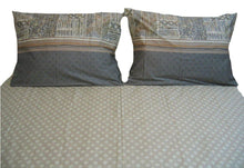 Load image into Gallery viewer, DaDa Bedding Geometric Striped Multi-Color Flat Sheet &amp; Pillow Cases Set (FS8279)