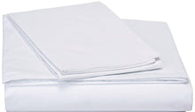 Load image into Gallery viewer, DaDa Bedding White Fitted Sheet Only &amp; Pillow Cases Set (FTS098765)