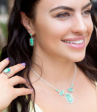 Load image into Gallery viewer, Shielded Blue Turquoise and Sterling Silver Ring
