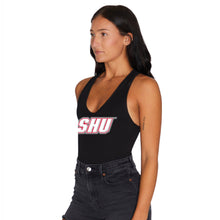 Load image into Gallery viewer, Sacred Heart Pioneers Black Bodysuit