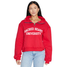 Load image into Gallery viewer, Sacred Heart Pioneers Quarter Zip Sweatshirt