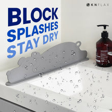 Load image into Gallery viewer, Silicone Sink Splash Guard Water Fence | Cute Puppy Design