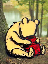 Load image into Gallery viewer, &quot;Silly Old Bear&quot; Pooh Brooch by Lipstick &amp; Chrome