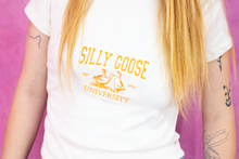 Load image into Gallery viewer, “Silly Goose University” Embroidered Shirt