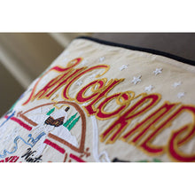 Load image into Gallery viewer, Ski Colorado Hand-Embroidered Pillow