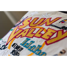Load image into Gallery viewer, Ski Sun Valley Hand-Embroidered Pillow