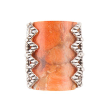 Load image into Gallery viewer, Sluice Orange Coral Ring