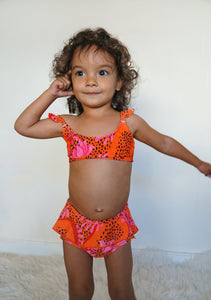 Kids Papaya Bikini