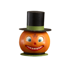 Load image into Gallery viewer, Smiling Pumpkin Container by Bethany Lowe Designs