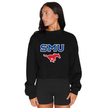 Load image into Gallery viewer, SMU Mustangs Black Crewneck
