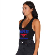 Load image into Gallery viewer, SMU Mustangs Black Bodysuit