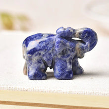 Load image into Gallery viewer, Spiritual &amp; Emotional Support Crystal Elephant