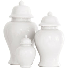 Load image into Gallery viewer, White Ginger Jars