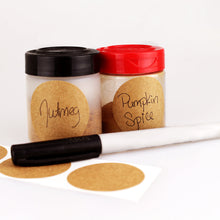 Load image into Gallery viewer, True Kraft Paper Dot Stickers: 100/Pack