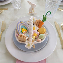 Load image into Gallery viewer, Bunny and Basket Serving Dish with Card Holder