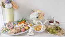 Load image into Gallery viewer, Bunny and Basket Serving Dish with Card Holder