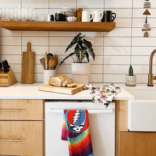 Load image into Gallery viewer, Rise Up Quick-Dry Kitchen Towel | Grateful Dead x Slowtide