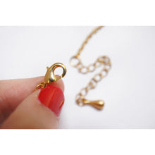 Load image into Gallery viewer, Squirrel with Mushrooms Necklace by Laliblue