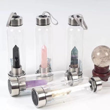 Load image into Gallery viewer, Crystal Infused Water Bottle