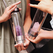 Load image into Gallery viewer, Crystal Infused Water Bottle