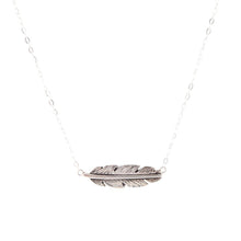 Load image into Gallery viewer, Sterling Silver Quill Necklace
