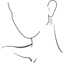 Load image into Gallery viewer, Sterling Silver Tree Earring