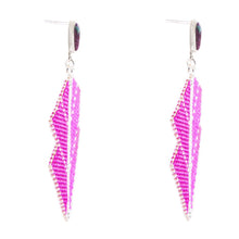 Load image into Gallery viewer, Straight To The Point Seed Bead Earrings
