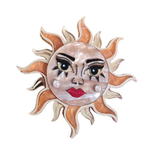 Load image into Gallery viewer, Sun Goddess Brooch by Cherryloco Jewellery