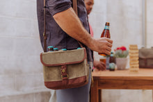 Load image into Gallery viewer, Beer Caddy Cooler Tote with Opener
