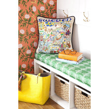 Load image into Gallery viewer, Sweden Hand-Embroidered Pillow