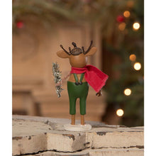 Load image into Gallery viewer, Sweet Reindeer in Suspenders by Bethany Lowe Designs